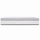 Mysa Queen Size Euro Top Mattress | Pocket Coil Springs | 12" White