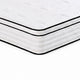 Mysa Queen Size Euro Top Mattress | Pocket Coil Springs | 12" White