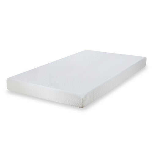 Aysa Full Size Mattress | Memory Foam | White Polyester Cover | 6"