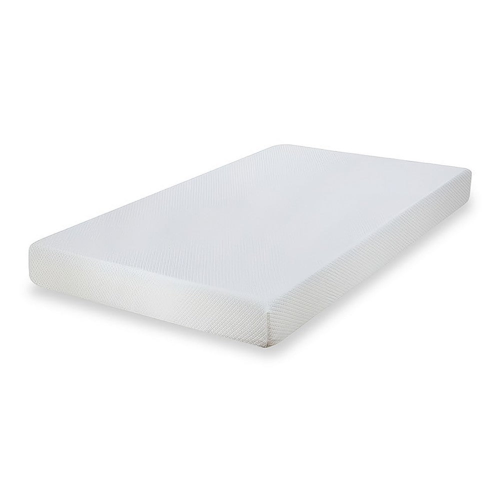Aysa Twin XL Size Mattress | Memory Foam | White Polyester Cover | 8"