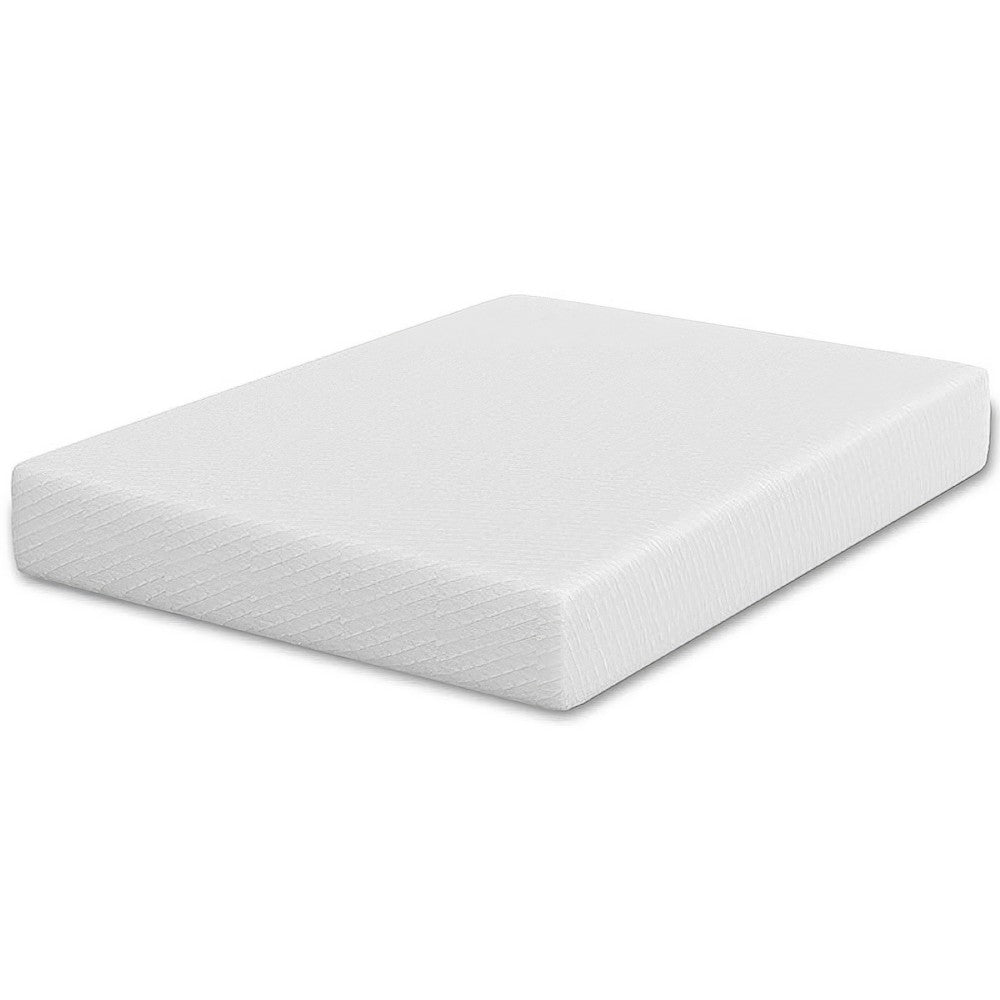 Aysa King Size Mattress | Memory Foam | White Polyester Cover | 10"