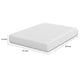 Aysa King Size Mattress | Memory Foam | White Polyester Cover | 10"