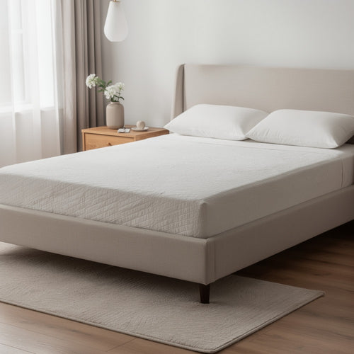 Aysa Full Size Mattress | Memory Foam | White Polyester Cover | 10"