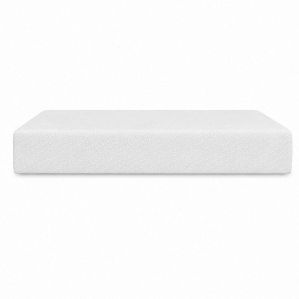 Aysa Full Size Mattress | Memory Foam | White Polyester Cover | 12"