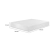 Aysa Full Size Mattress | Memory Foam | White Polyester Cover | 12"