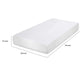 Aysa Twin Size Mattress | Memory Foam | White Polyester Cover | 12"