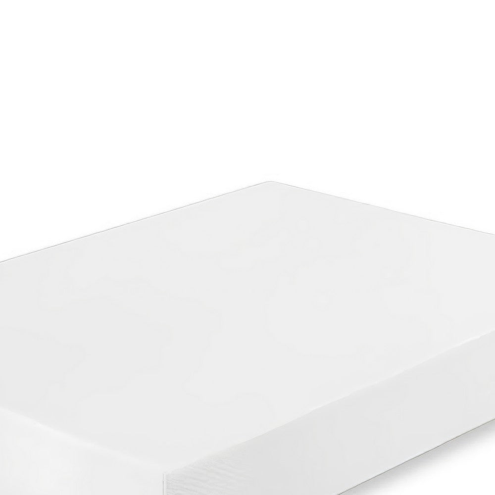 Aysa King Size Mattress | Memory Foam | White Polyester Cover | 12"