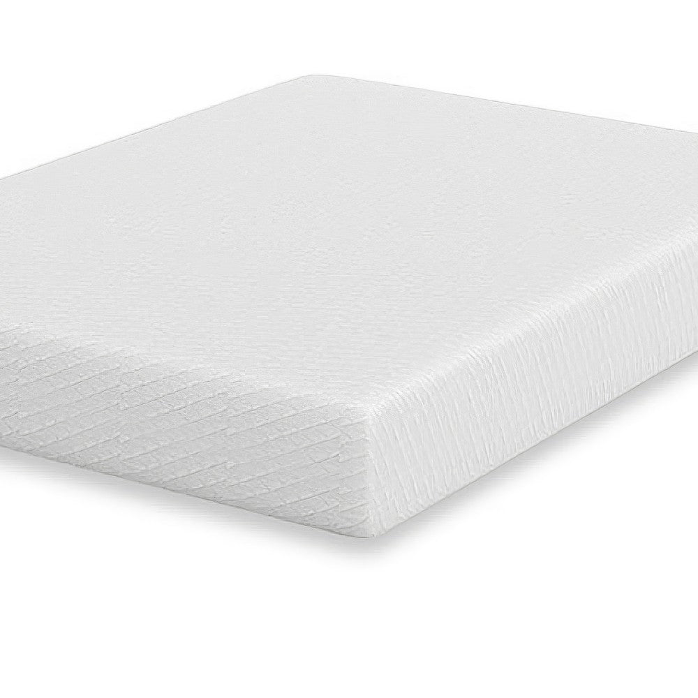 Aysa Queen Size Mattress | Memory Foam | White Polyester Cover | 12"