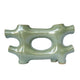 Sculptural Vase Décor | Glazed Abstract Art | 17" Sage Green Ceramic