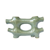 Sculptural Vase Décor | Glazed Abstract Art | 17" Sage Green Ceramic