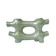 Sculptural Vase Décor | Glazed Abstract Art | 17" Sage Green Ceramic