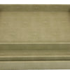 Koi 3pc Nested Serving Tray Set | Faux Shagreen Texture | Sage Green Décor