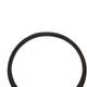 Circular Ring Sculpted Tabletop Décor Set of 2 | Matte Black Metal