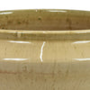 Decorative Serving Bowl | 2 Tone Rustic Brown Glazed Ceramic | 11"