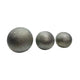 Decorative Ball Orb Set of 3 | Cross-Hatched Texture | Antique Silver Ceramic