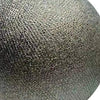 Decorative Ball Orb Set of 3 | Cross-Hatched Texture | Antique Silver Ceramic