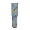 Riya Decorative Vase | Abstract Watercolor Art | Blue Ceramic 21"
