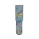 Riya Decorative Vase | Abstract Watercolor Art | Blue Ceramic 21"