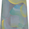 Riya Decorative Vase | Abstract Watercolor Art | Blue Ceramic 14"