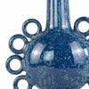 Orin Multi-Tier Sculptural Vase | Loop H&les Blue Speckled Ceramic 18"