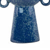 Orin Multi-Tier Sculptural Vase | Loop H&les Blue Speckled Ceramic 18"