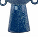 Orin Multi-Tier Sculptural Vase | Loop H&les Blue Speckled Ceramic 18"
