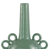 Orin Multi-Tier Sculptural Vase | Loop H&les Green Speckled Ceramic 18"