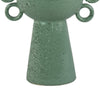Orin Multi-Tier Sculptural Vase | Loop H&les Green Speckled Ceramic 18"