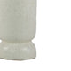 Dere Capsule Vase | Lug H&les | Pedestal | Matte White Ceramic 16"
