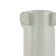 Dere Capsule Vase | Lug H&les | Pedestal | Matte White Ceramic 16"