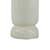Dere Capsule Vase | Lug H&les | Pedestal | Matte White Ceramic 16"