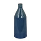 Decorative Vase | Bottle Shape | Narrow Neck | Speckled Blue Ceramic 15"