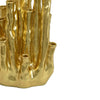 Decorative Coral Vase | Multi Stem Design | Gold Resin 19"