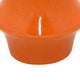 Seny Decorative Vase | Narrow Neck | Flared Base | Orange Ceramic 16"