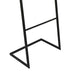 Freest&ing Towel Quilt Rack | 4 Rungs | Built-in Base | Black Metal 39"