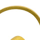 Tabletop Decor | Abstract Loop Sculpture | Textured Gold Resin 13"