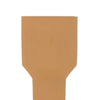 Decorative Vase | Geometric Hourglass Shape | Matte Orange Ceramic 16"