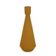 Decorative Vase | Flared Rim | Angular Edges | Mustard Yellow Ceramic 15"