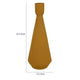 Decorative Vase | Flared Rim | Angular Edges | Mustard Yellow Ceramic 15"