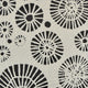Wren Wall Art with Abstract Patterns | White Frame | Natural Fiber 32"