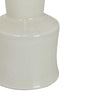Ginny Decorative Vase with Slender Neck | Glossy White Ceramic 16"