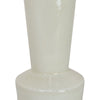 Ginny Decorative Vase with Slender Neck | Glossy White Ceramic 16"