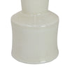 Ginny Decorative Vase with Slender Neck | Glossy White Ceramic 16"