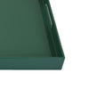 Diana Serving Tray with Integrated H&les | Green Polyurethane 19x14