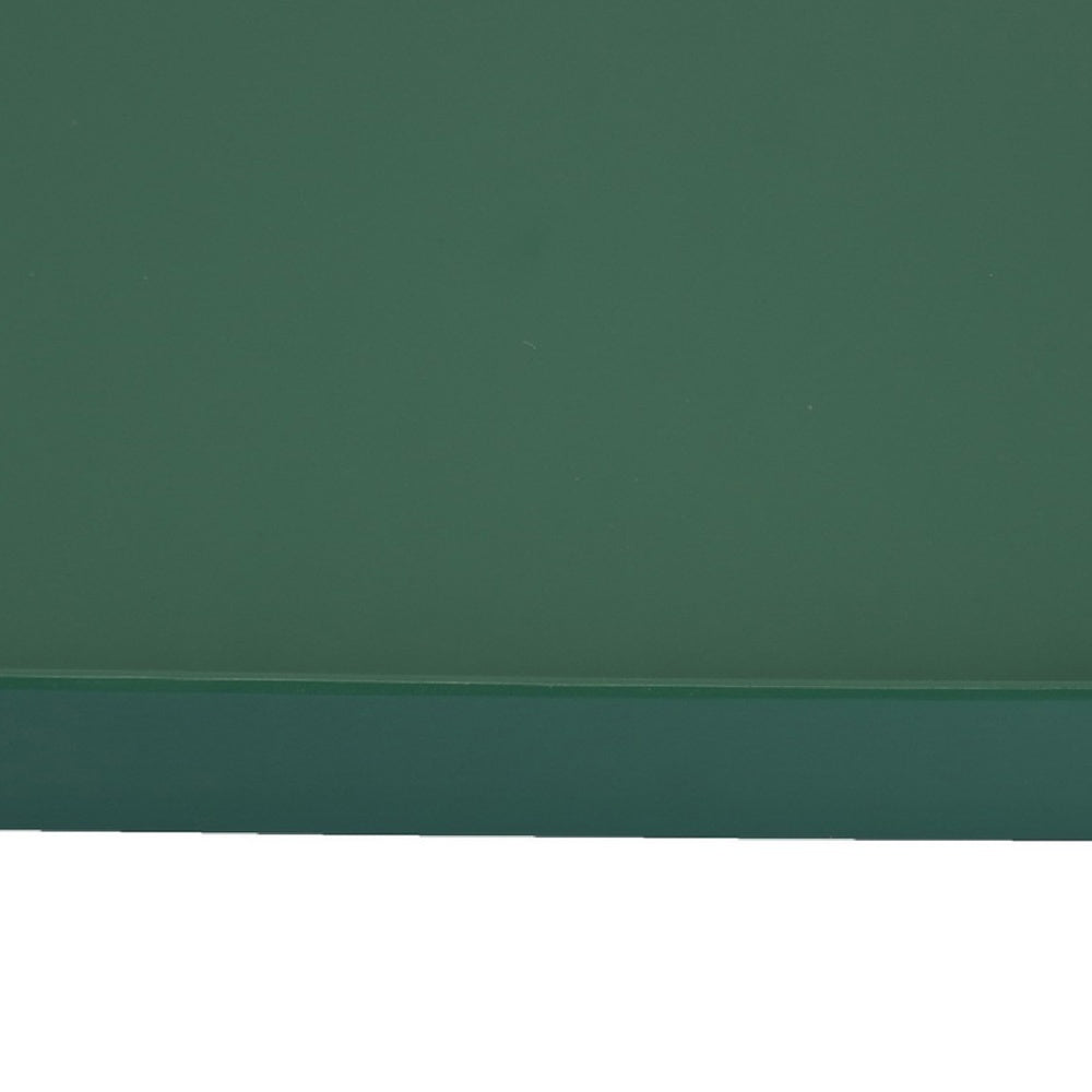 Diana Serving Tray with Integrated H&les | Green Polyurethane 19x14