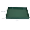 Diana Serving Tray with Integrated H&les | Green Polyurethane 19x14