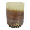 Sophie Vase with Frosted Gradient | Speckled Base | Multi-Tone Glass 9"