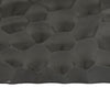 Posy Decorative Block Vase with Hammered Texture | Black Aluminum 12"