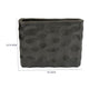 Posy Decorative Block Vase with Hammered Texture | Black Aluminum 12"