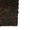 Dylan Tall Decorative Vase | Raise Square Pattern | Bronze Resin 14"